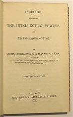 Inquiries Concerning The Intellectual Powers And The Investigation of Truth 