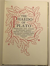 The Phaedo Of Plato 