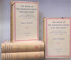 The Book Of The Thousand Nights And One Night in four volumes 