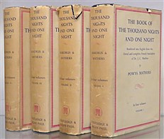 The Book Of The Thousand Nights And One Night in four volumes 