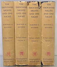 The Book Of The Thousand Nights And One Night in four volumes 