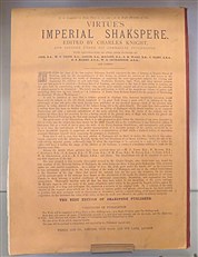 The Works Of Shakspere Division 1. Virtue's Imperial Shakspere 