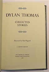 Dylan Thomas. Collected Stories. Franklin Library 