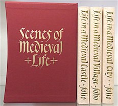 Scenes of Medieval Life. Three Volume Folio Boxed Set 