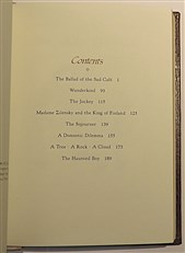 Carson McCullers. Collected Short Stories. Franklin Library 