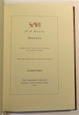 Saki. Stories. Franklin Library 