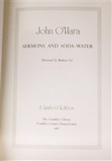 John O'Hara: Sermons and Soda-Water