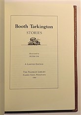 Booth Tarkington. Stories. Franklin Library 