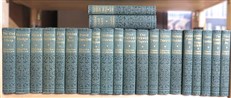 The Fireside Dickens. Complete Edition in twenty Two Volumes With Illustrations by Cruikshank, Phiz etc 