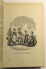 The Fireside Dickens. Complete Edition in twenty Two Volumes With Illustrations by Cruikshank, Phiz etc 