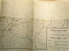 A History Of The Flood Of March, 1913. Pennsylvania Lines West of Pittsburgh 