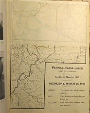 A History Of The Flood Of March, 1913. Pennsylvania Lines West of Pittsburgh 