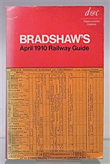 Bradshaw's April 1910 Railway Guide. 