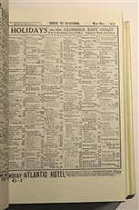 Bradshaw's July 1922 Railway Guide 