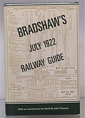 Bradshaw's July 1922 Railway Guide 