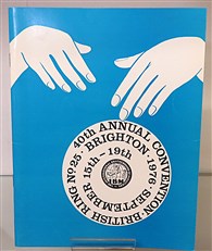 40th Annual Convention Programme - British Ring of the International Brotherhood of Magicians
