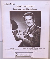 Lecture Notes: "I Did It My Way"