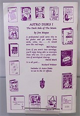 Astro Disks I: The Dark Side of the Moon