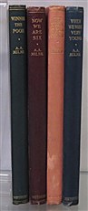 Complete Set of Pooh Books, Winnie The Pooh, The House At Pooh Corner, When We Were Very Young and Now We Are Six.