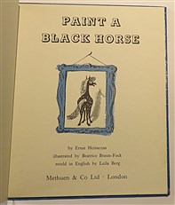 Paint A Black Horse