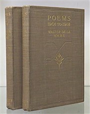 Poems 1901 to 1918 two volumes 
