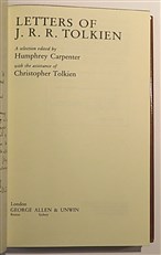 The Letters of J. R. R. Tolkein