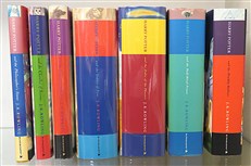 Harry Potter Complete Set of Seven Volumes Philosopher's Stone signed by J. K. Rowling First and Mixed Editions