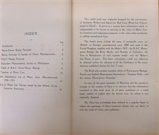 A List of Motor Cars 1906-1912