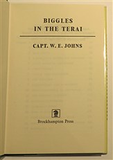 Biggles In The Terai