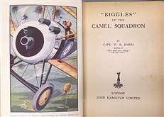 "Biggles" of the Camel Squadron