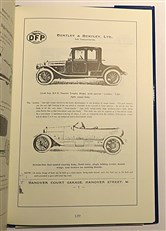 W.O. Bentley And The D.F.P. Limited Edition Number 287 of 500 copies 