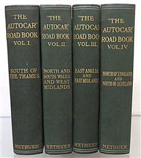 "The Autocar" Road Book - Complete Set of First Editions