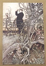 Peter Pan in Kensington Gardens - Limited Edition Signed by Arthur Rackham