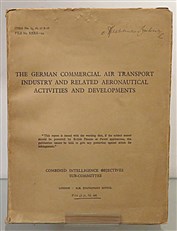 The German Commercial Air Transport Industry And Related Aeronautical Activities And Developments 
