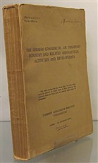 The German Commercial Air Transport Industry And Related Aeronautical Activities And Developments 