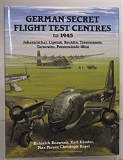 German Secret Flight Test Centres to 1945
