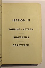 The Automobile Club Of Ceylon Handbook 