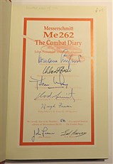 The Messerschmitt Me262 Combat Diary. the Story of the Me262 in battle. Limited Edition 