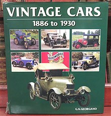 Vintage Cars 1886 to 1930