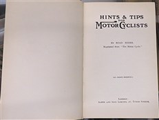 Hints & Tips for MotorCyclists 