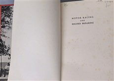 Motor Racing and Record Breaking