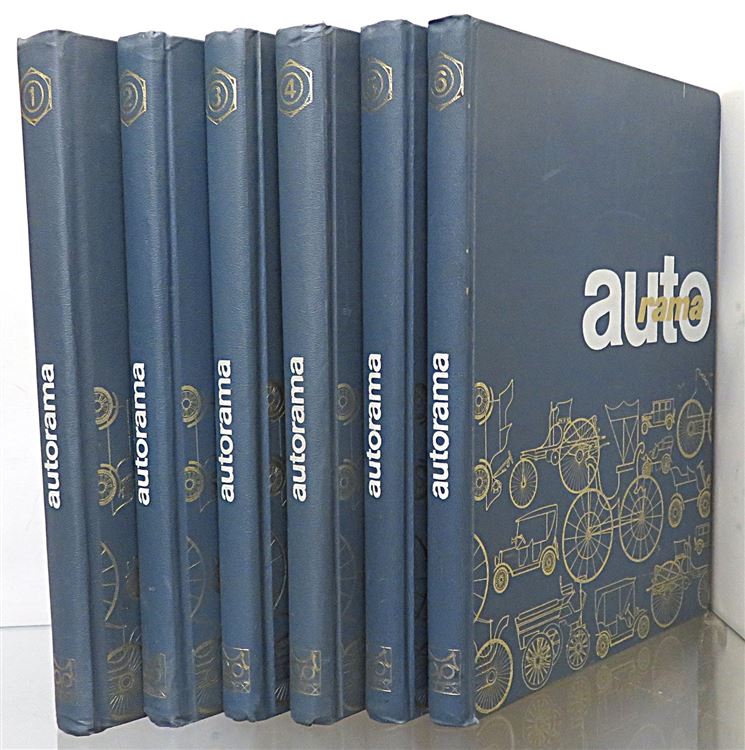 autorama Six Bound Volumes 