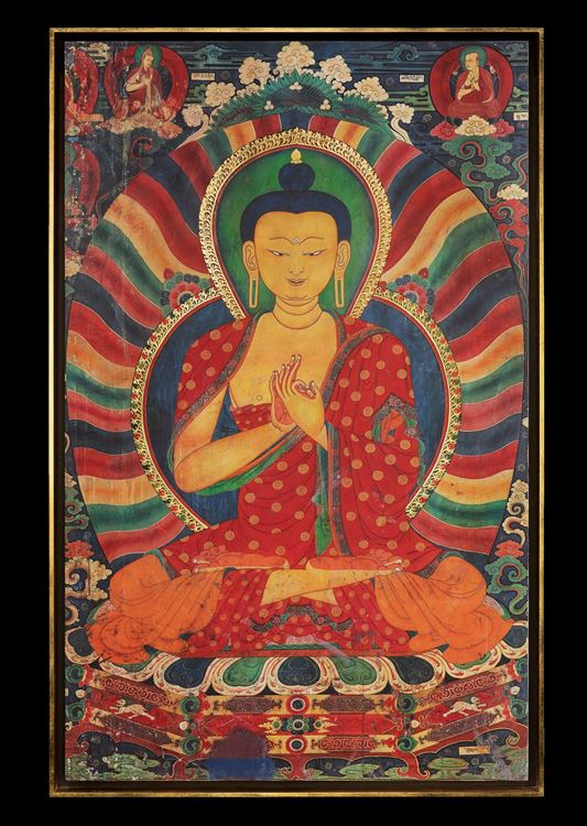 Thomas Laird. Murals of Tibet. Art Edition No. 1–40 ‘Buddha Shakyamuni, Gyantse Kumbum