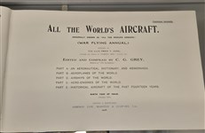 All The World's Aircraft, 1918