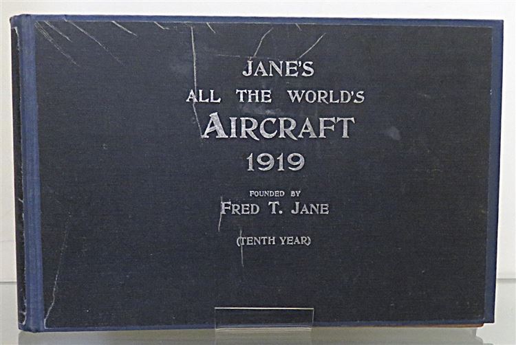 All The World's Aircraft 1919. Tenth Year of Issue 