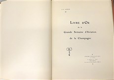 Livre d'Or de la Grande Semaine d'Aviation de la Champagne
