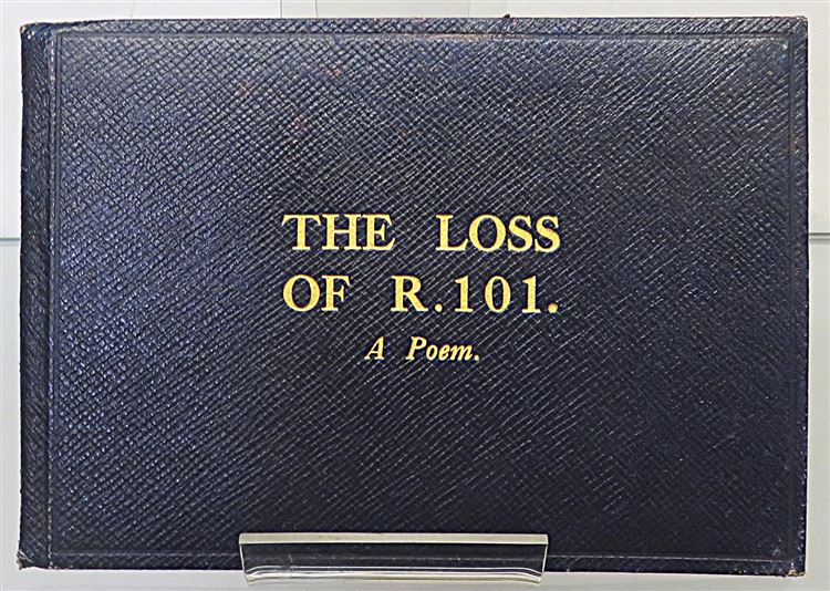 The Loss of R.101. A Poem. 