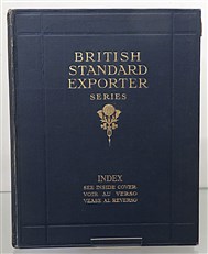 The British Aircraft Standard Catalogue. British Standards Exporter Series. Issued with the Authority and Approval of The Society Of British Aircraft Constructors Ltd 1920-1921 