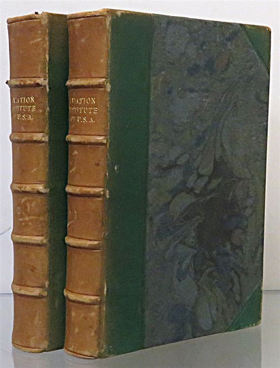 Aviation Institute Of U.S.A. Complete Course In Aviation in two volumes 