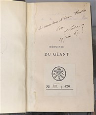 Memoires du Geant